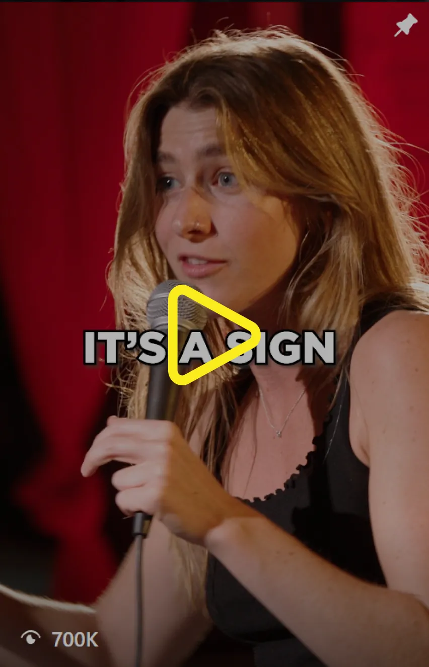 Clip: It’s a sign, 700K views